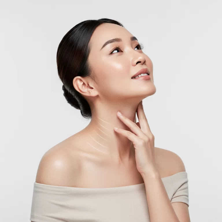 ดึงคอให้กระชับ บอกลาความหย่อนคล้อย เผยลำคอเรียวสวย